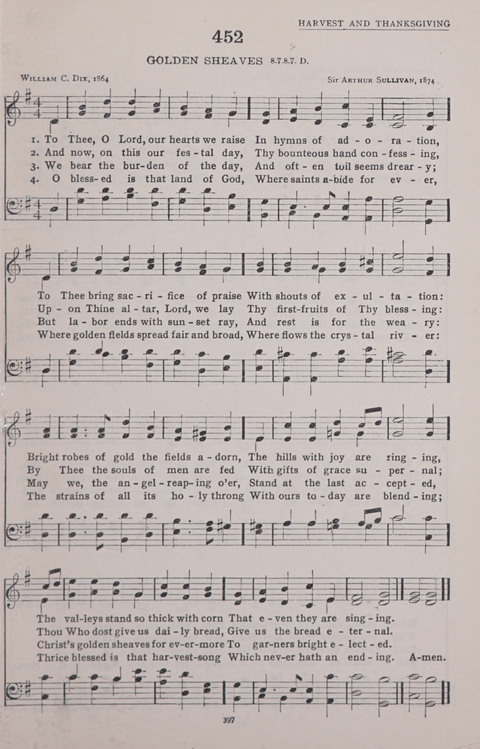 The New Baptist Praise Book: or hymns of the centuries page 397