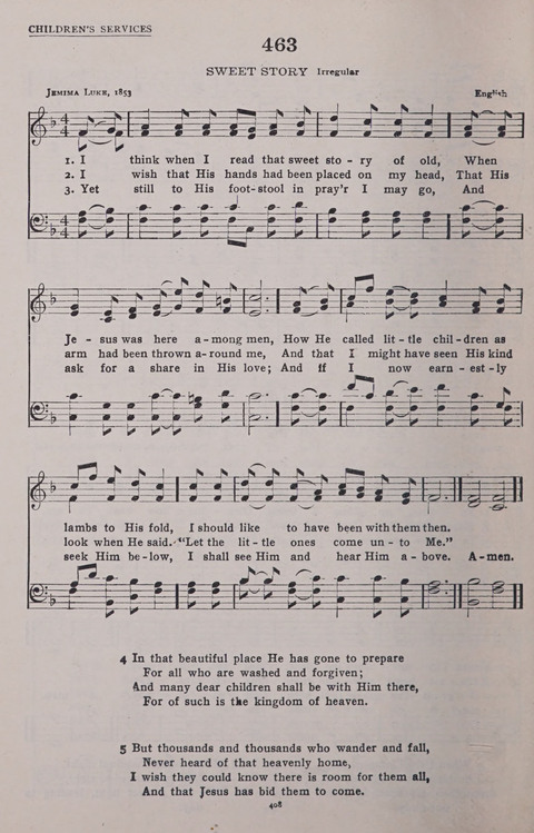 The New Baptist Praise Book: or hymns of the centuries page 408