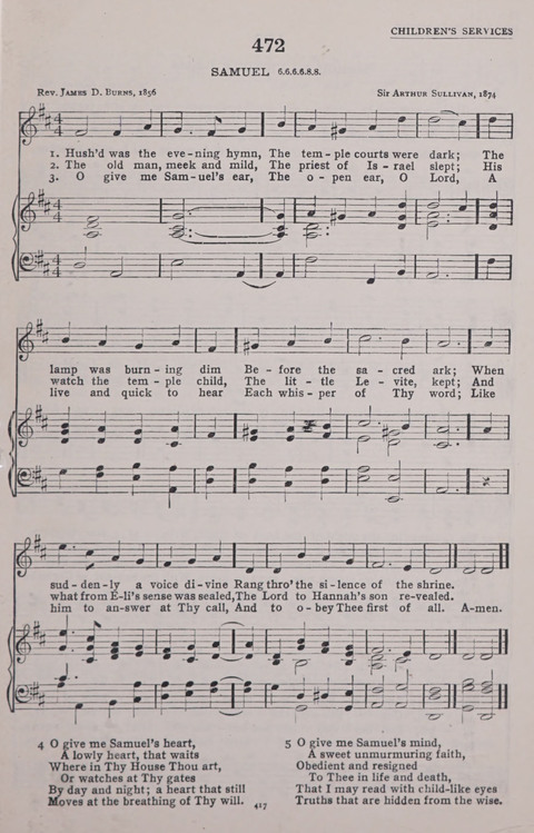 The New Baptist Praise Book: or hymns of the centuries page 417