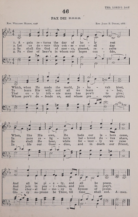 The New Baptist Praise Book: or hymns of the centuries page 43