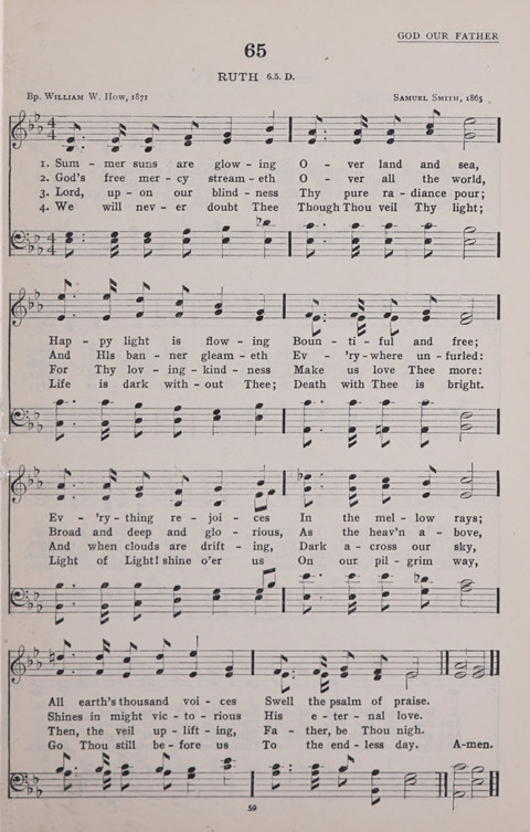 The New Baptist Praise Book: or hymns of the centuries page 59