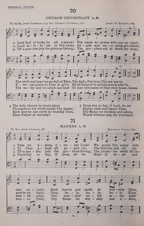 The New Baptist Praise Book: or hymns of the centuries page 64