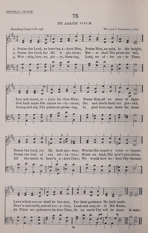 The New Baptist Praise Book: or hymns of the centuries page 68