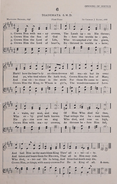 The New Baptist Praise Book: or hymns of the centuries page 7