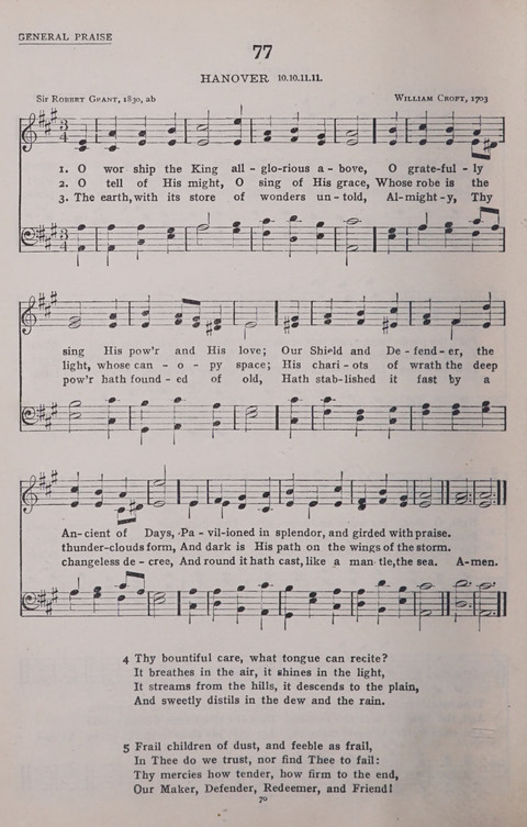 The New Baptist Praise Book: or hymns of the centuries page 70