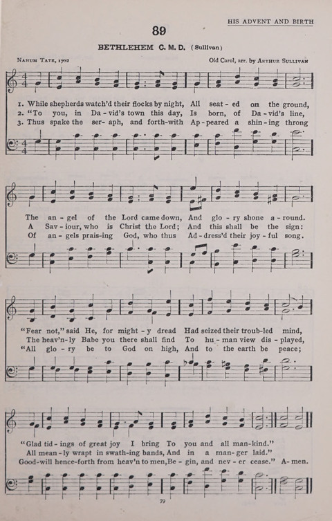 The New Baptist Praise Book: or hymns of the centuries page 79