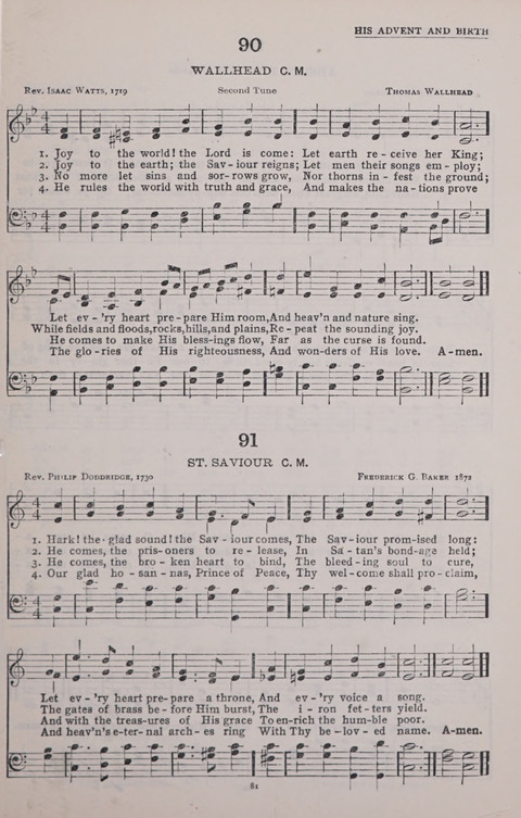 The New Baptist Praise Book: or hymns of the centuries page 81