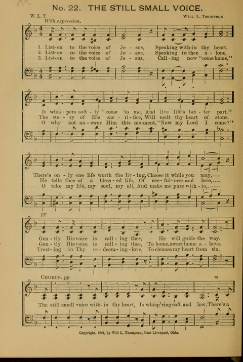 The New Century Hymnal page 22