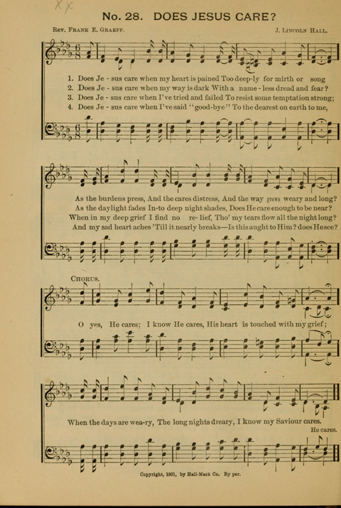 The New Century Hymnal page 28