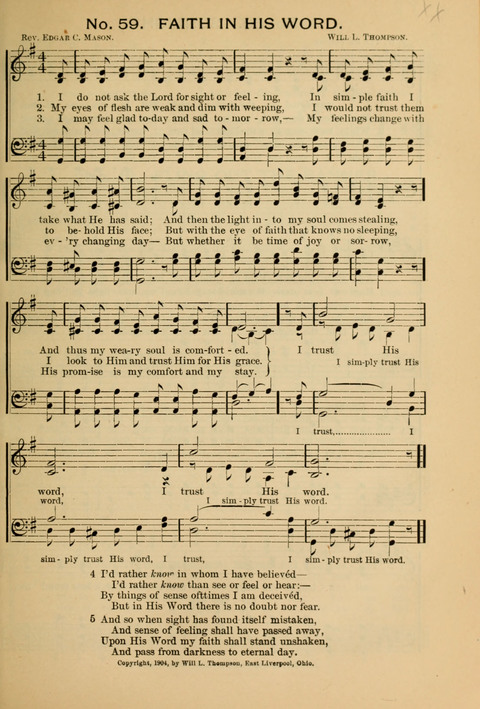 The New Century Hymnal page 59