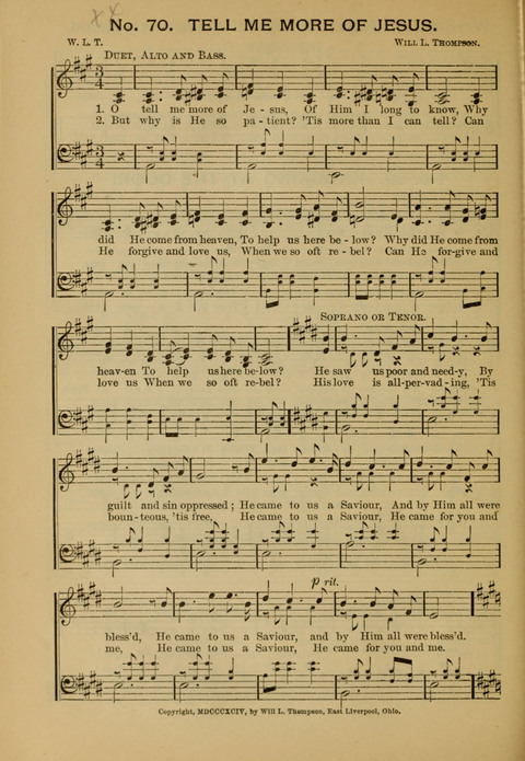 The New Century Hymnal page 70