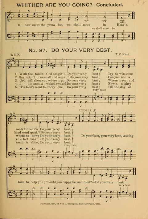 The New Century Hymnal page 87