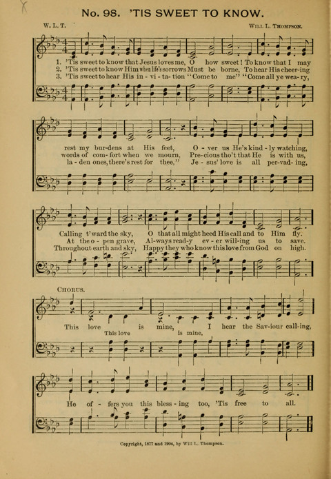 The New Century Hymnal page 98