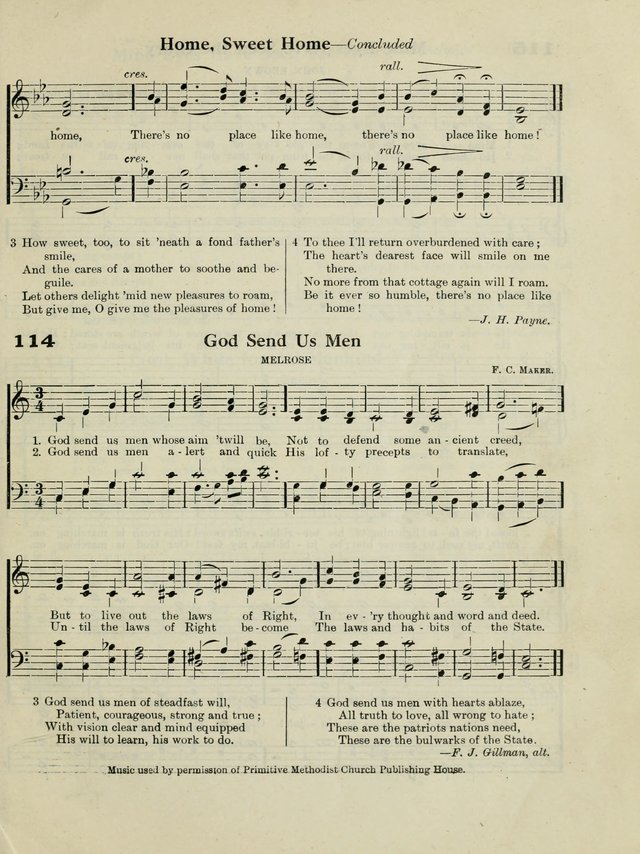 The New Canadian Hymnal: a collection of hymns and music for Sunday schools, young people