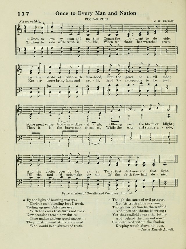 The New Canadian Hymnal: a collection of hymns and music for Sunday schools, young people