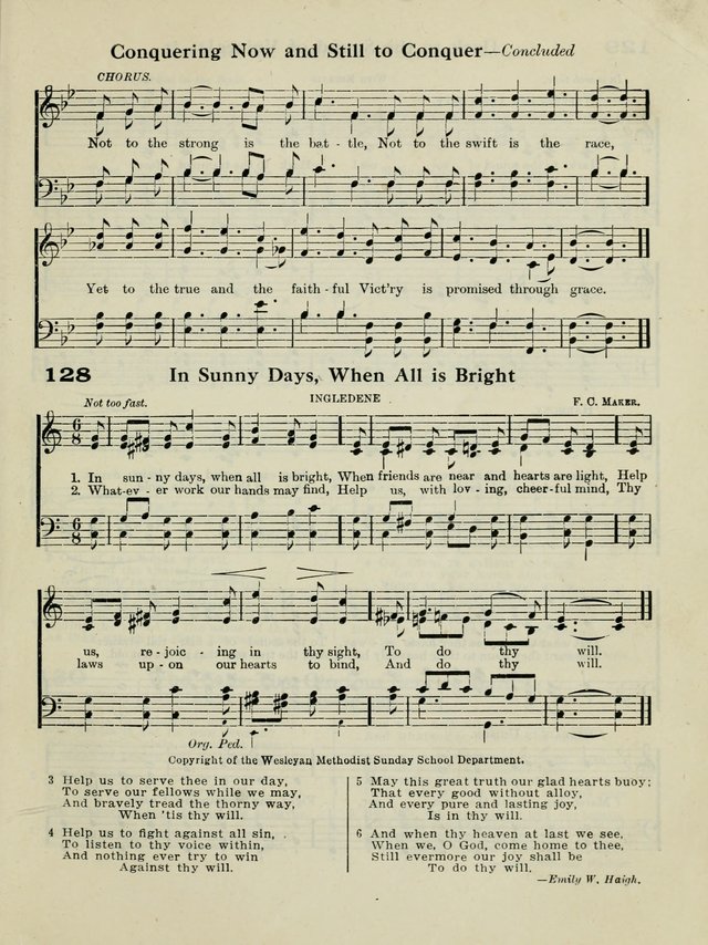 The New Canadian Hymnal: a collection of hymns and music for Sunday schools, young people