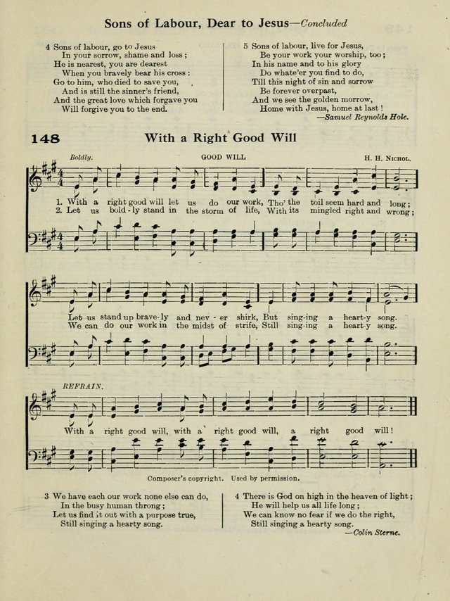 The New Canadian Hymnal: a collection of hymns and music for Sunday schools, young people