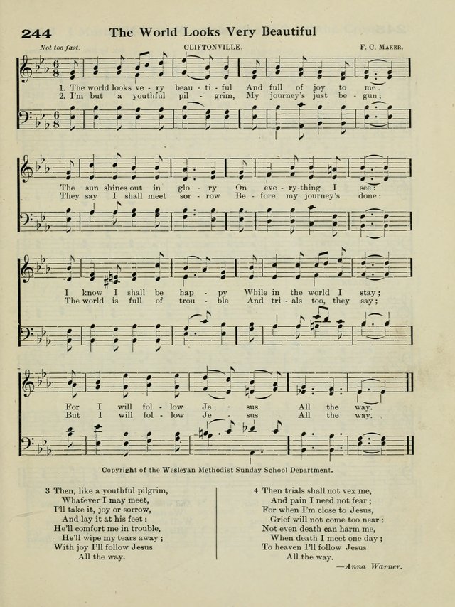 The New Canadian Hymnal: a collection of hymns and music for Sunday schools, young people