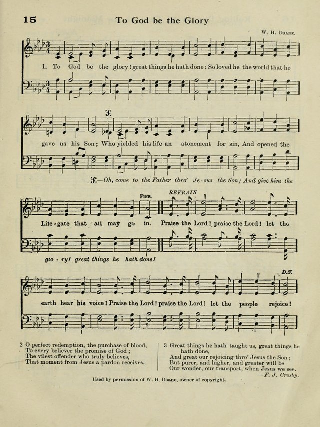 The New Canadian Hymnal: a collection of hymns and music for Sunday schools, young people