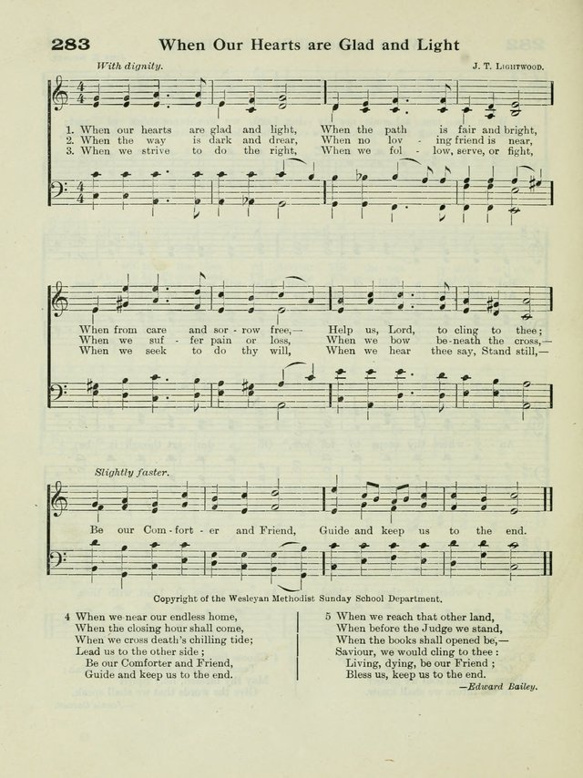 The New Canadian Hymnal: a collection of hymns and music for Sunday schools, young people