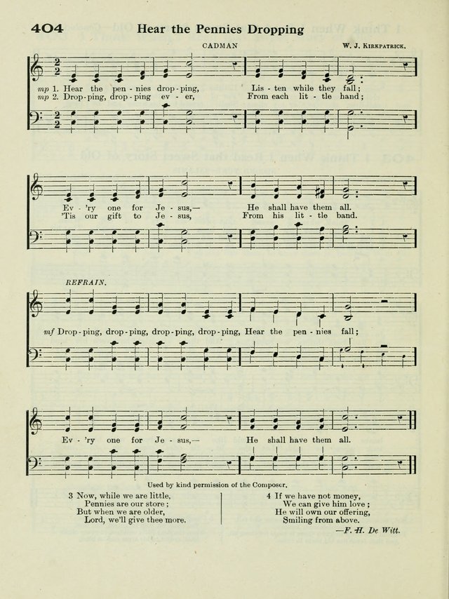 The New Canadian Hymnal: a collection of hymns and music for Sunday schools, young people