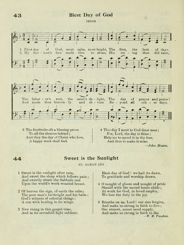 The New Canadian Hymnal: a collection of hymns and music for Sunday schools, young people