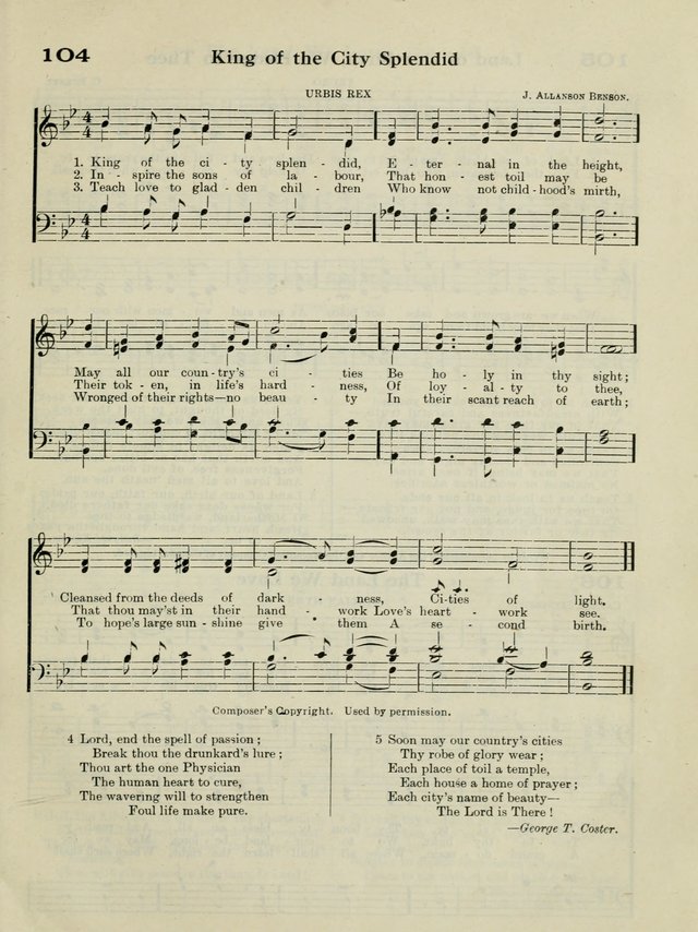 The New Canadian Hymnal: a collection of hymns and music for Sunday schools, young people