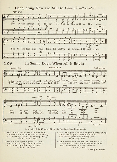 The New Canadian Hymnal: a collection of hymns and music for Sunday schools, young people