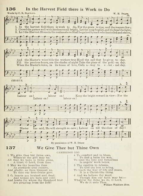 The New Canadian Hymnal: a collection of hymns and music for Sunday schools, young people