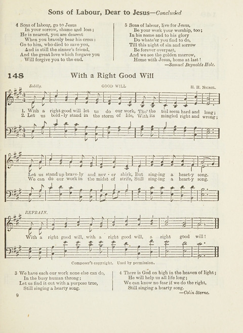 The New Canadian Hymnal: a collection of hymns and music for Sunday schools, young people