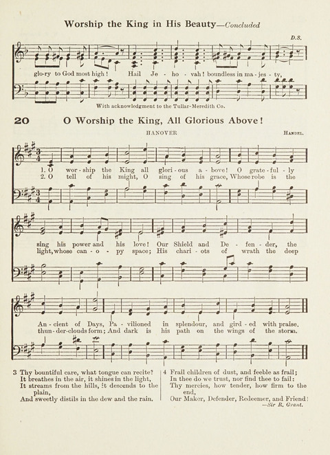 The New Canadian Hymnal: a collection of hymns and music for Sunday schools, young people