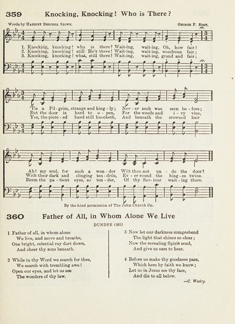 The New Canadian Hymnal: a collection of hymns and music for Sunday schools, young people