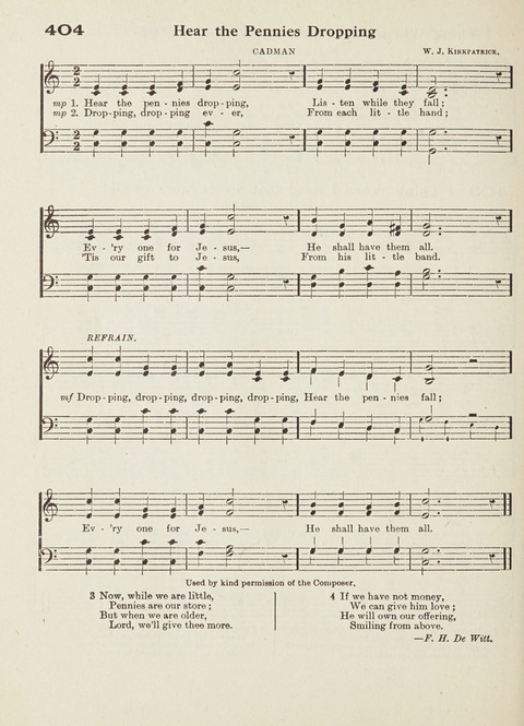 The New Canadian Hymnal: a collection of hymns and music for Sunday schools, young people