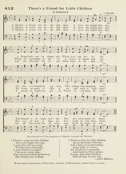 The New Canadian Hymnal: a collection of hymns and music for Sunday schools, young people