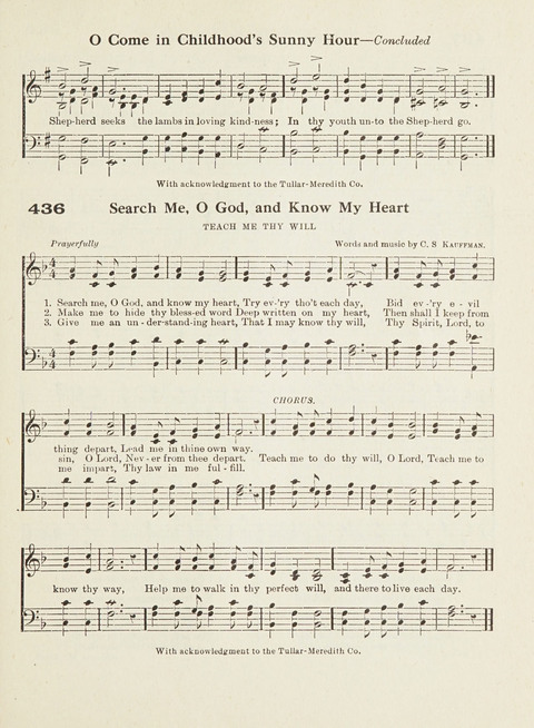 The New Canadian Hymnal: a collection of hymns and music for Sunday schools, young people