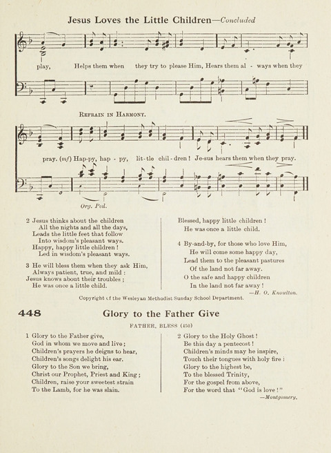 The New Canadian Hymnal: a collection of hymns and music for Sunday schools, young people