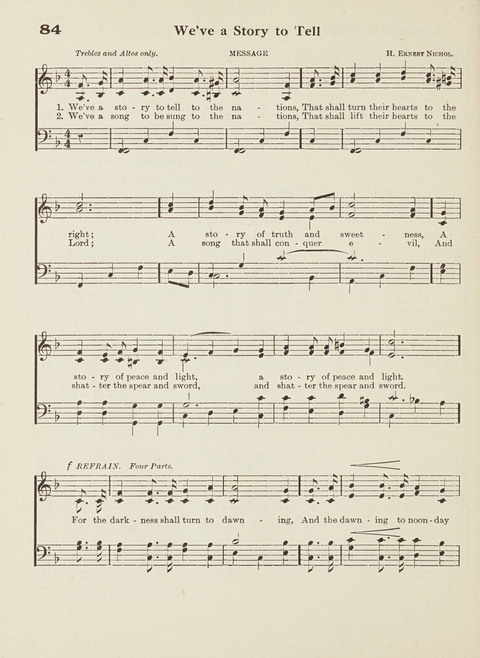 The New Canadian Hymnal: a collection of hymns and music for Sunday schools, young people