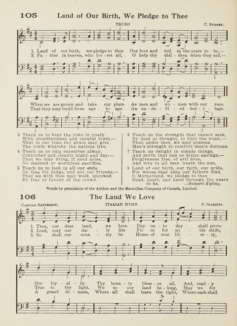 The New Canadian Hymnal: a collection of hymns and music for Sunday schools, young people