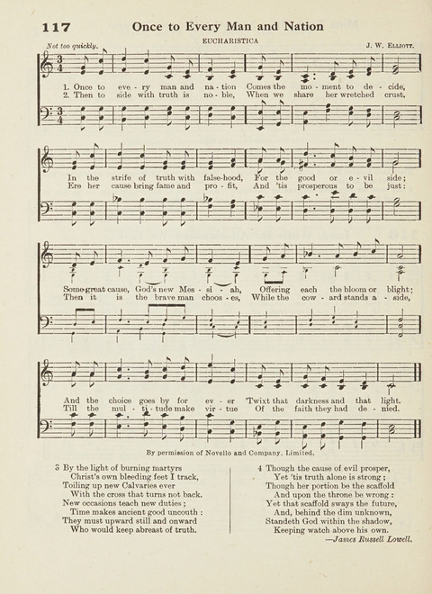 The New Canadian Hymnal: a collection of hymns and music for Sunday schools, young people