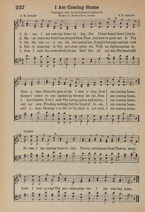 The New Cokesbury Hymnal: For General Use In Religious Meetings page 186