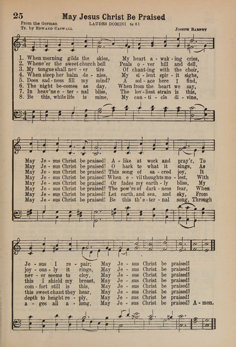 The New Cokesbury Hymnal: For General Use In Religious Meetings page 19