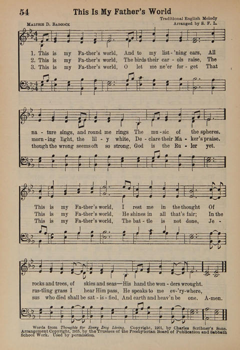 The New Cokesbury Hymnal: For General Use In Religious Meetings page 42