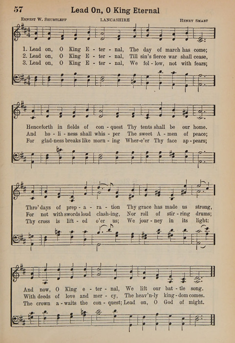 The New Cokesbury Hymnal: For General Use In Religious Meetings page 45