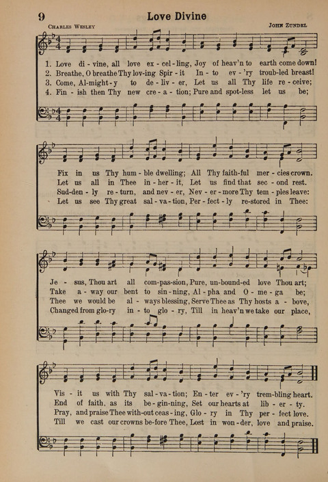 The New Cokesbury Hymnal: For General Use In Religious Meetings page 6