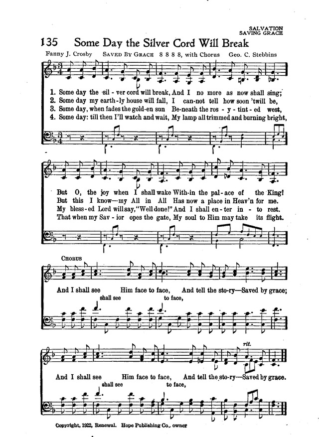 The New Christian Hymnal page 121