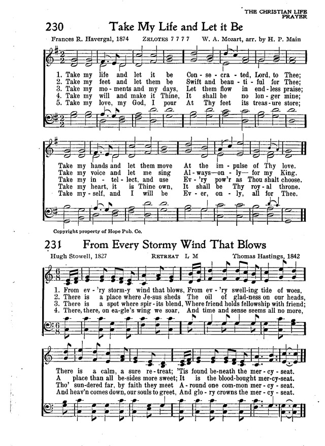 The New Christian Hymnal page 199