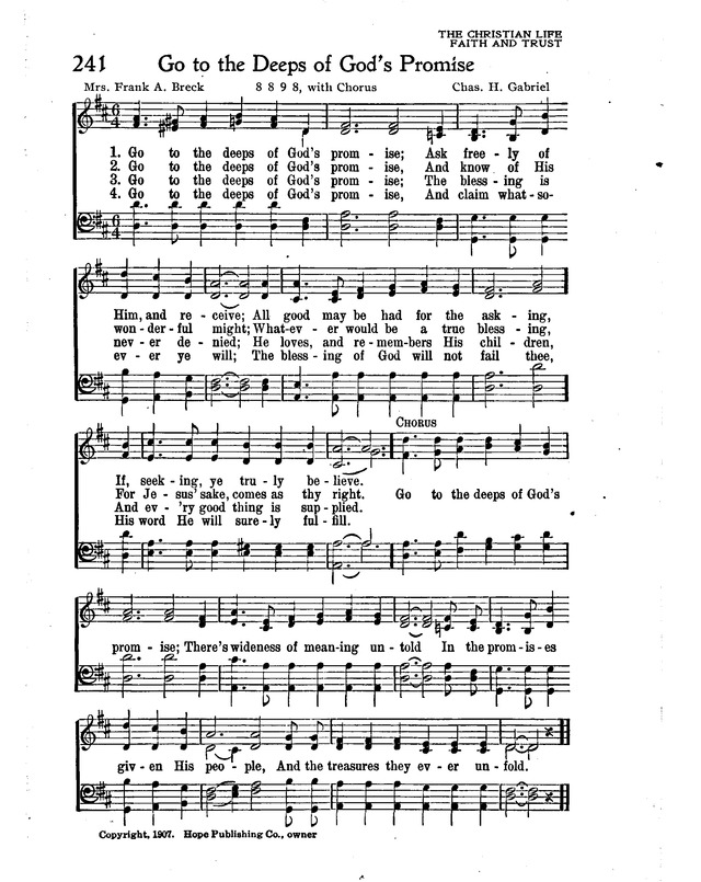 The New Christian Hymnal page 207