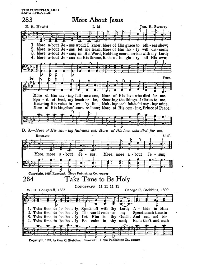 The New Christian Hymnal page 244