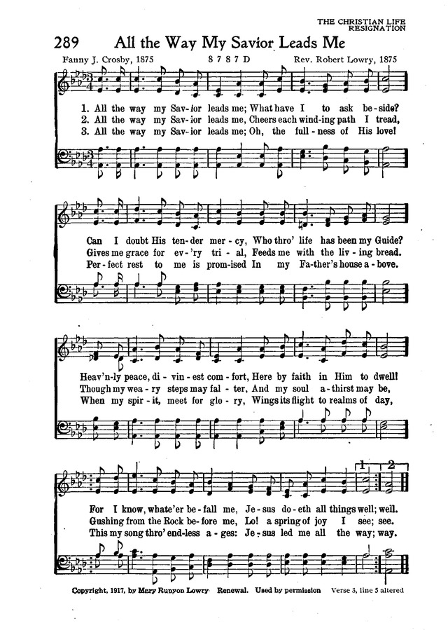 The New Christian Hymnal page 249