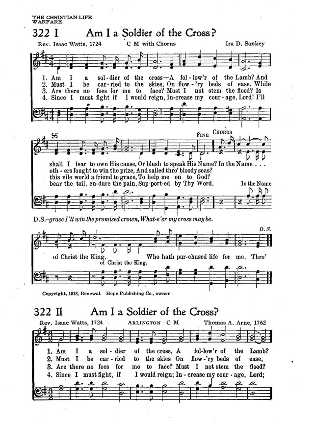 The New Christian Hymnal page 278